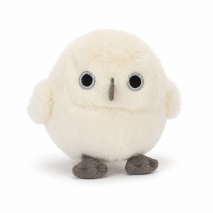 White Owl Plush Toy – 11cm