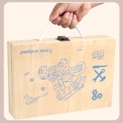 Wooden Kids Tool Box Set