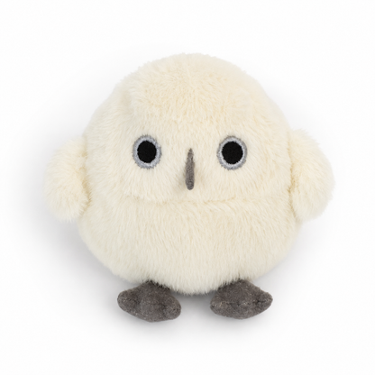 White Owl Plush Toy – 11cm