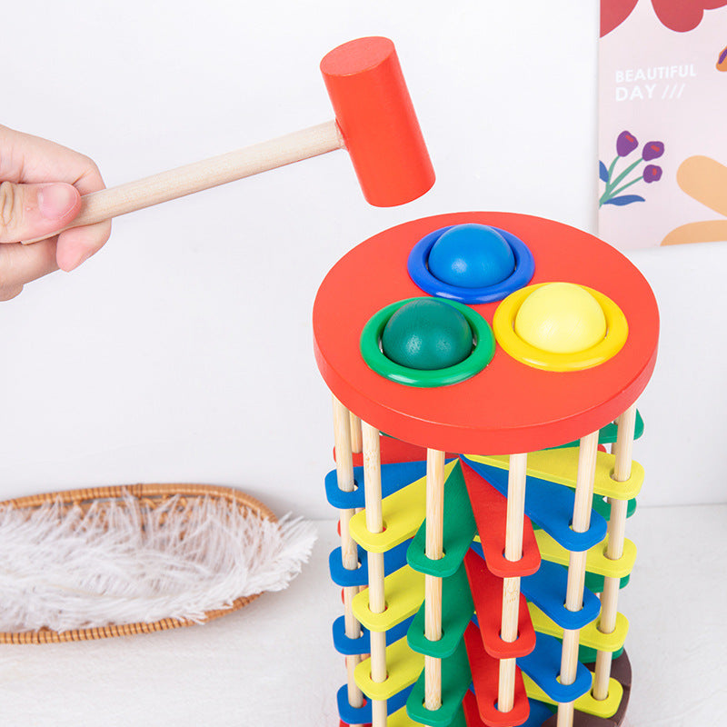 Wooden Hammer Ball Tower