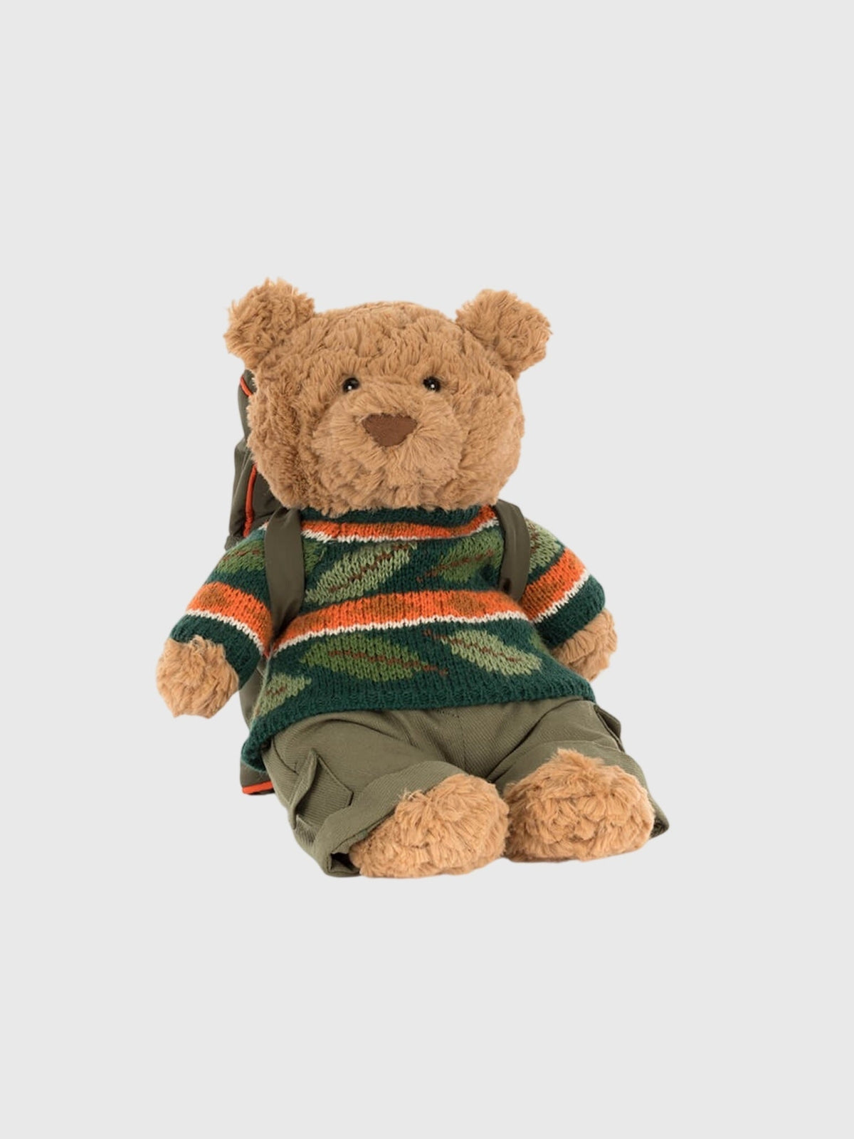 Jellycat Bartholomew Bear Hiking Outfit Plush