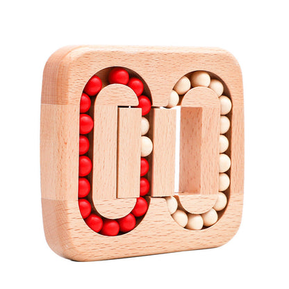 Wooden Rolling Ball Maze Puzzle Lock