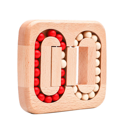Wooden Rolling Ball Maze Puzzle Lock