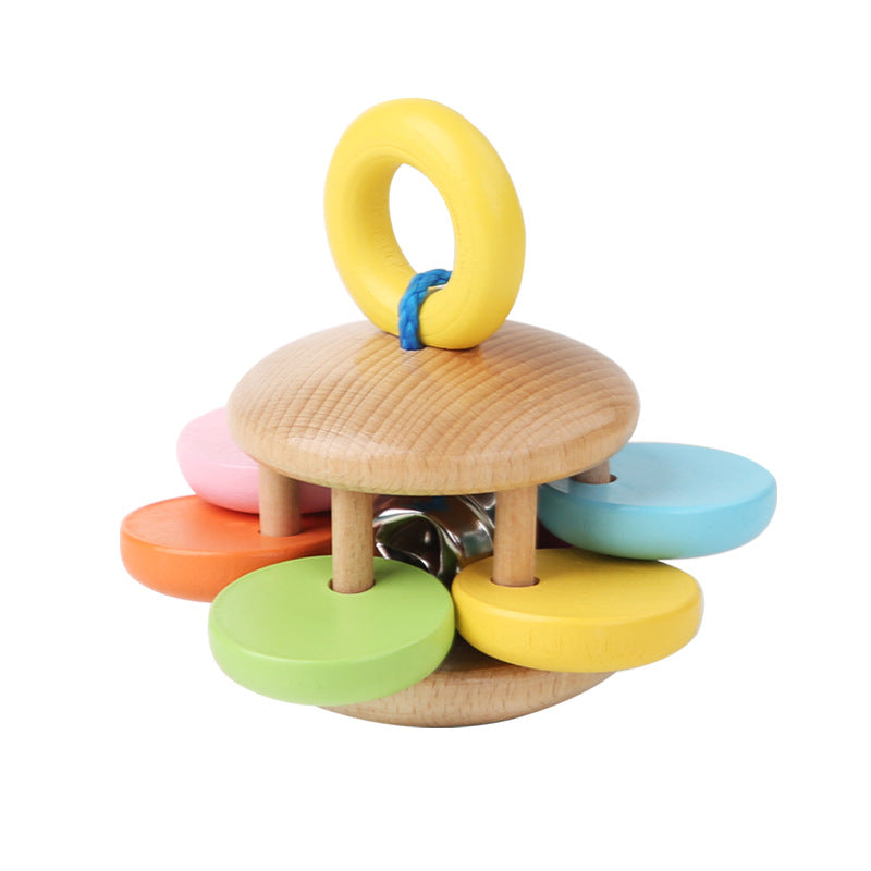 Wooden Baby Rattle Set