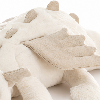 Snow Dragon White Plush Toy – 88cm