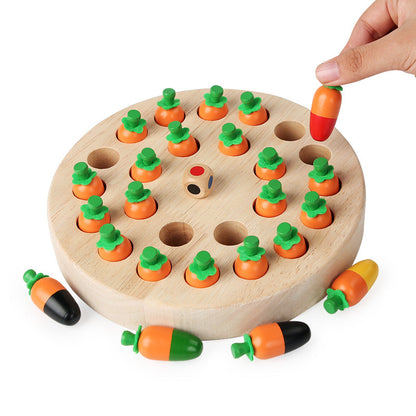 Wooden Memory Matching Game