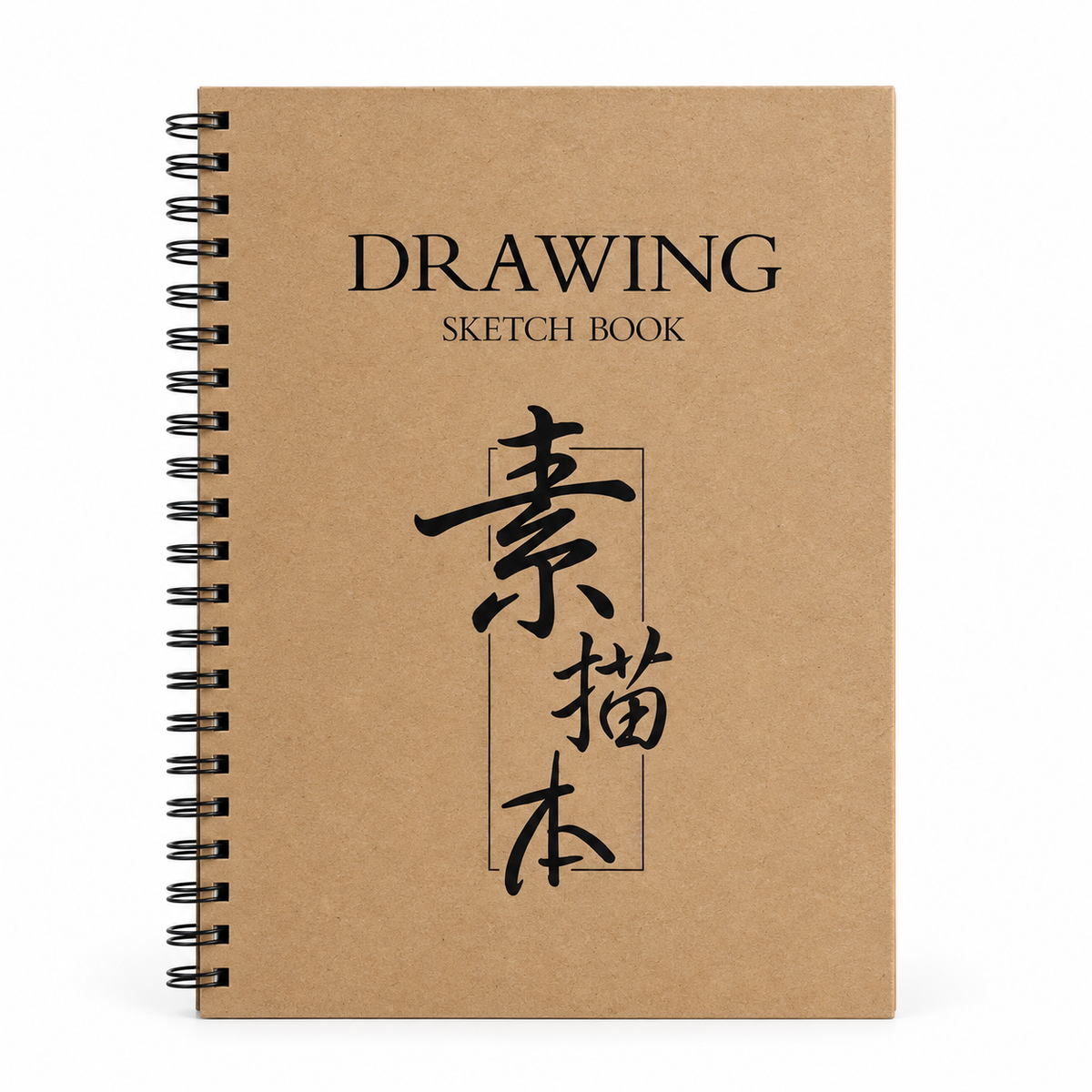 16K Side-Bound Spiral Sketchbook – 30 Sheets, 60 Pages