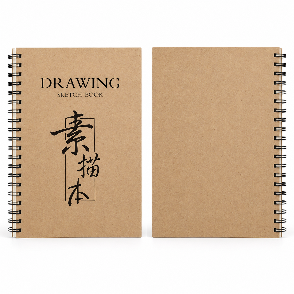16K Side-Bound Spiral Sketchbook – 30 Sheets, 60 Pages