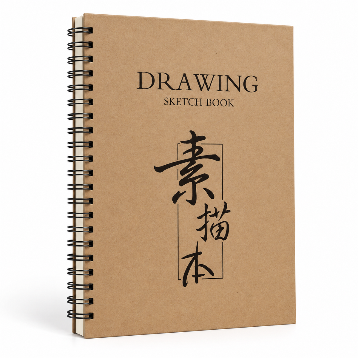 16K Side-Bound Spiral Sketchbook – 30 Sheets, 60 Pages