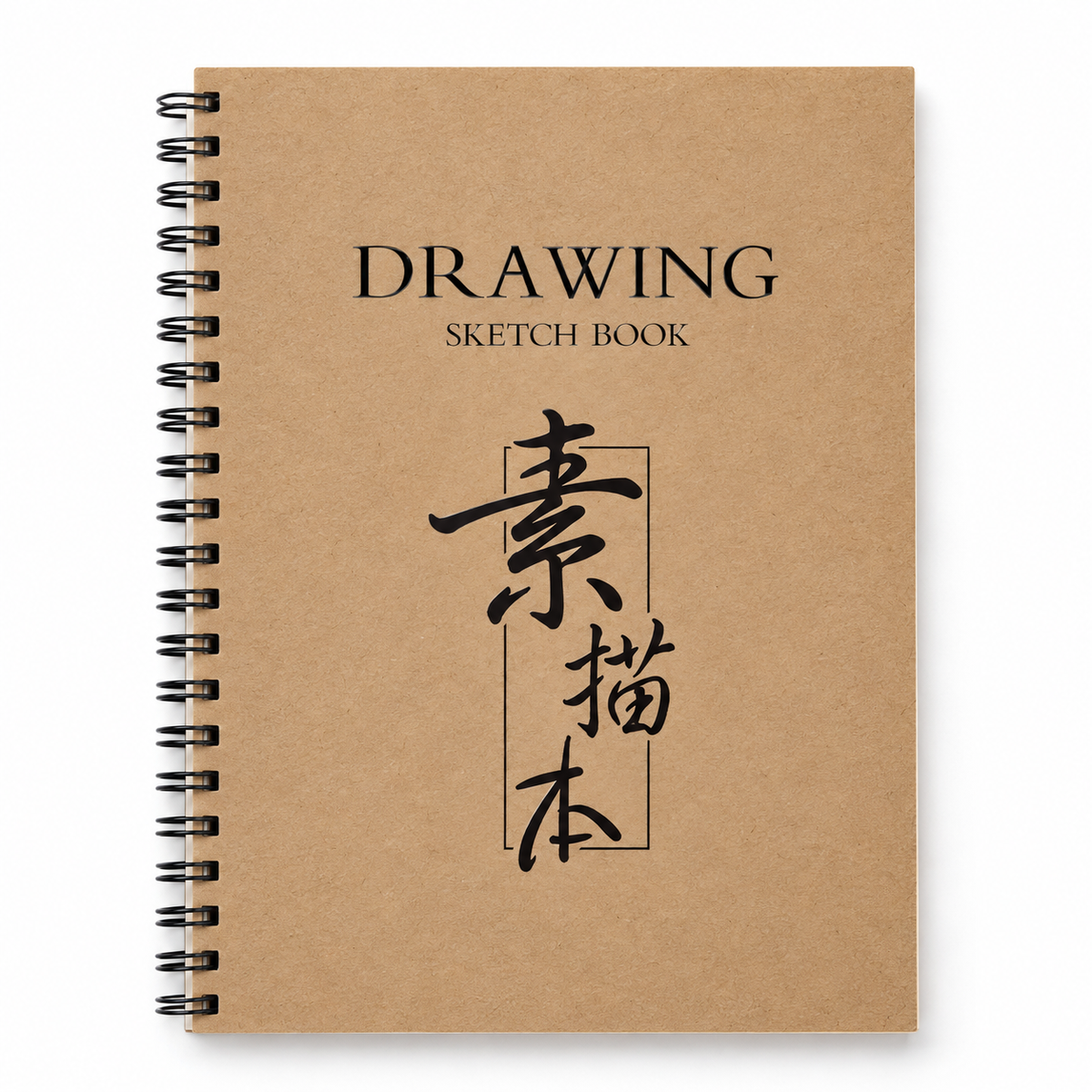 16K Side-Bound Spiral Sketchbook – 30 Sheets, 60 Pages