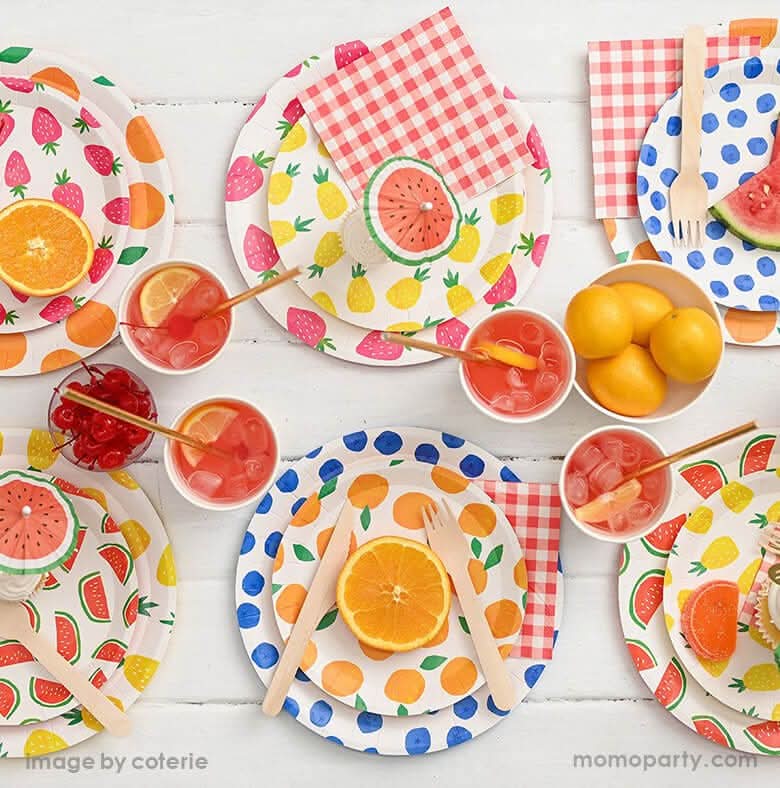 Fruit Punch Paper Plates – 9.25