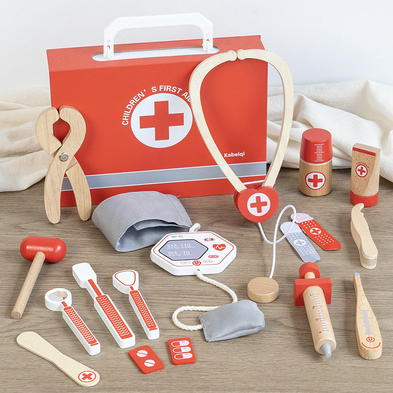 Wooden Doctor Play Set