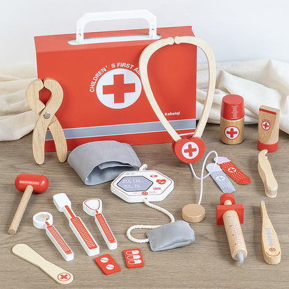 Wooden Doctor Play Set