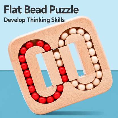 Wooden Rolling Ball Maze Puzzle Lock