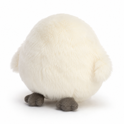 White Owl Plush Toy – 11cm