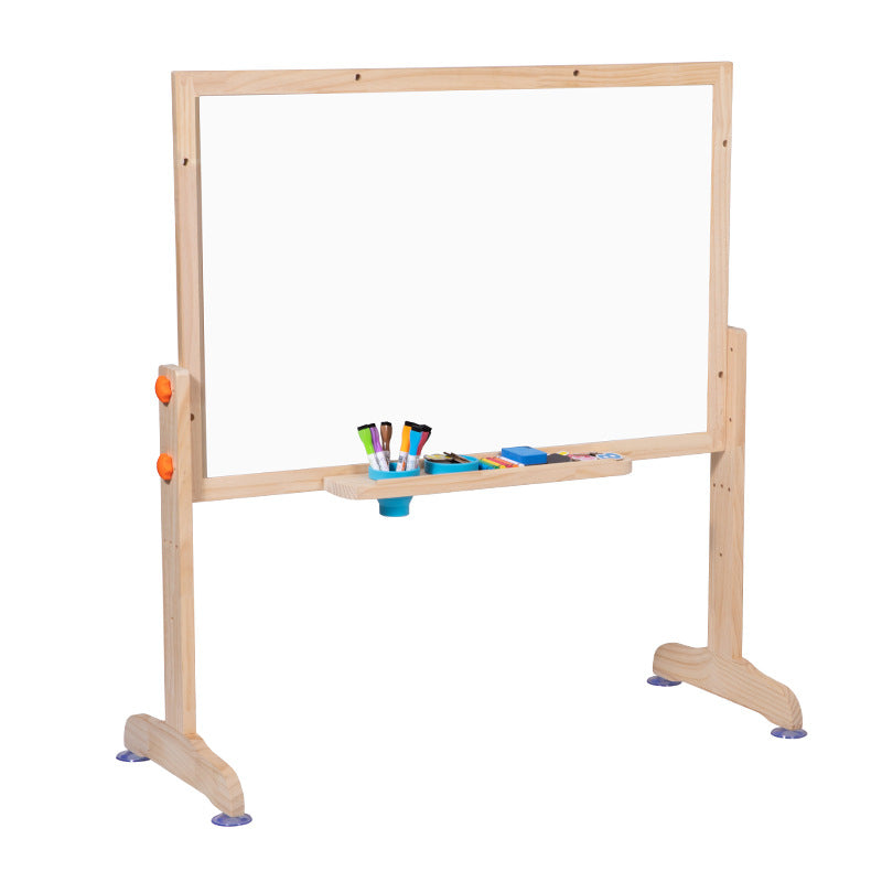 Kids Wooden Adjustable Drawing & Chalkboard Easel