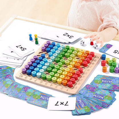 Wooden Multiplication Board