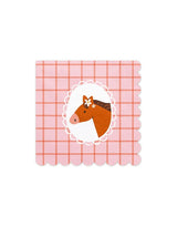 Floral Pony Large Napkins – Set of 12
