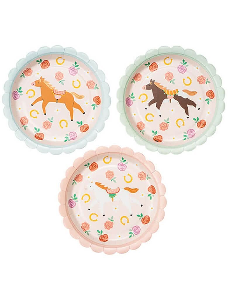 Floral Pony Side Plates – 7