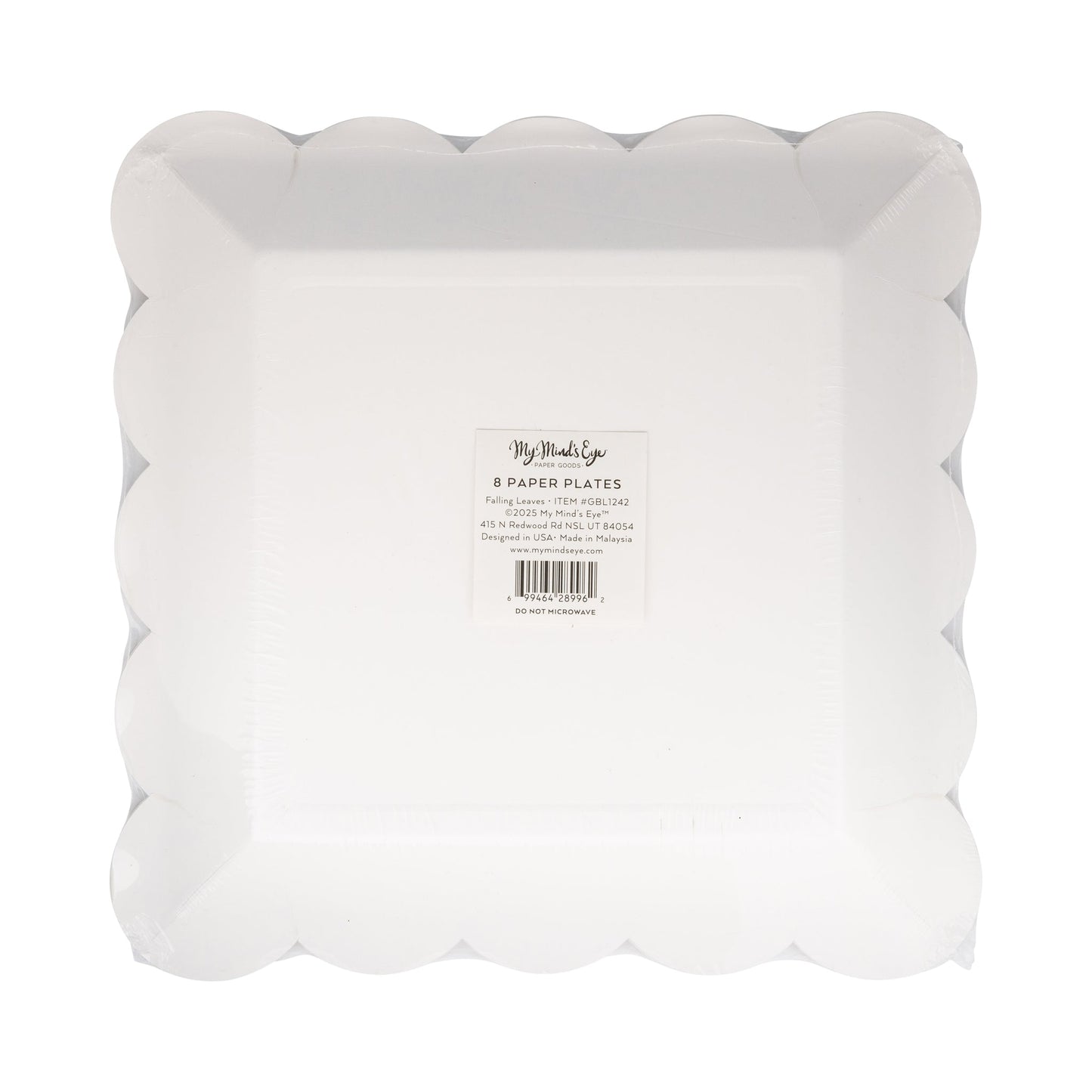 Falling Leaves Paper Plates, 8 ct, 9 in