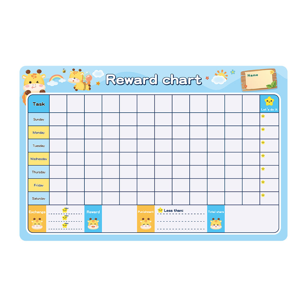 Motivation & Reward Chart For Kids for Kids