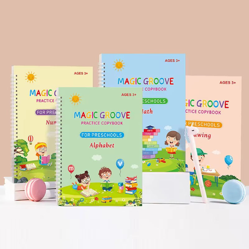 Magic Practice Copybook – Preschools (4xSet)