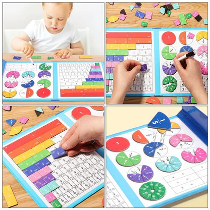 Interactive Magnetic Fractions Learning Set