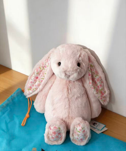 Jellycat Blossom Blush Bunny Cherry - Medium 31cm Floral Plush Toy & Stock in Sydney