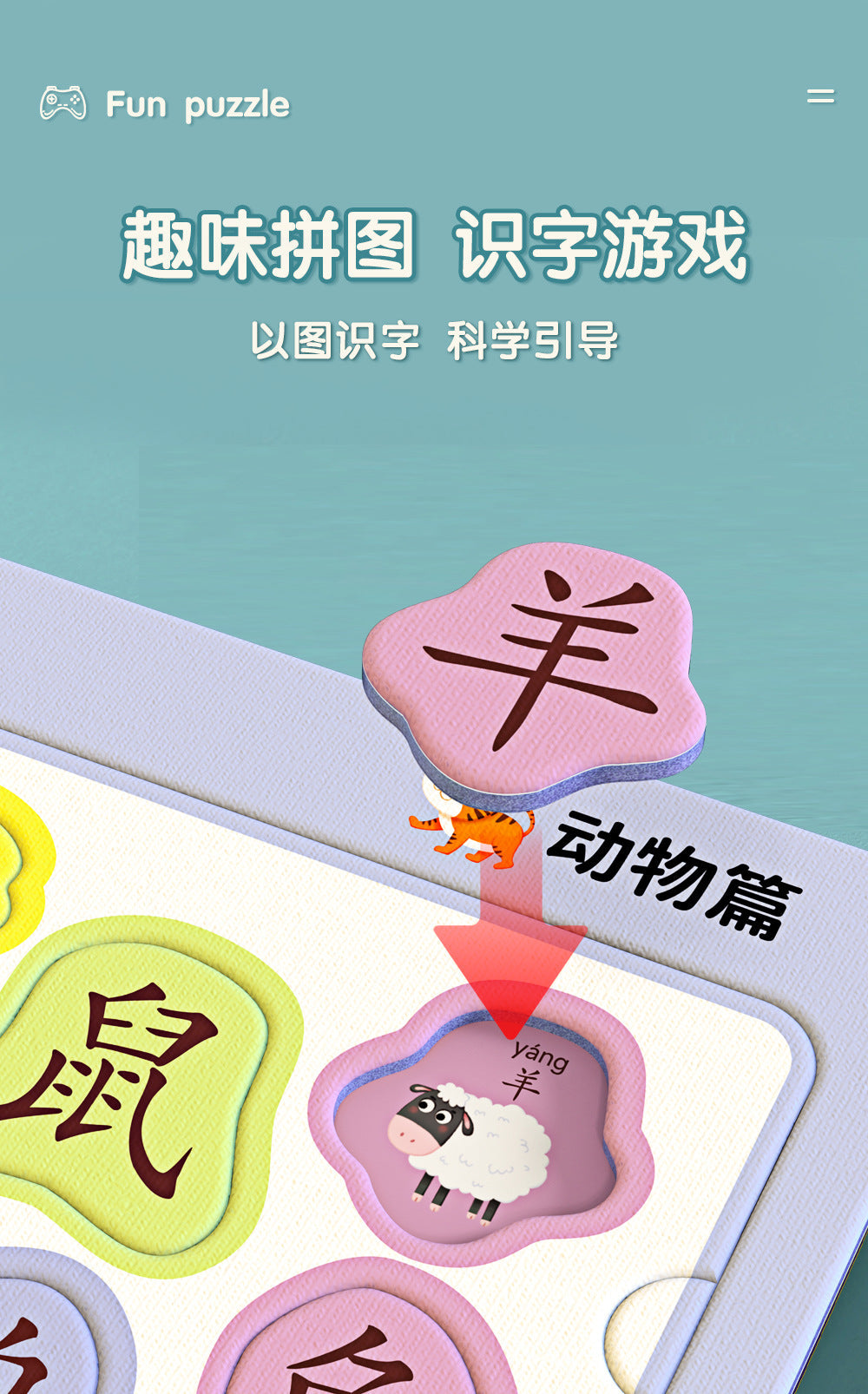 Chinese Character Picture-Matching Puzzle – product image 11