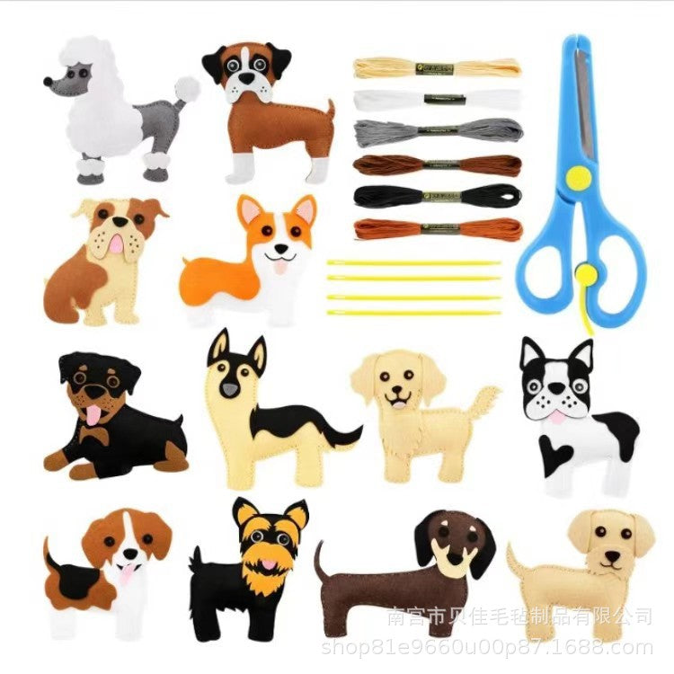 Creative Creative DIY Felt Animal Craft Kit For Kids