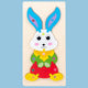Rabbit wooden numbered puzzle