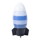 Cool colour wooden rocket stacking toy