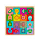 Wooden MZM fruit type flat puzzle board