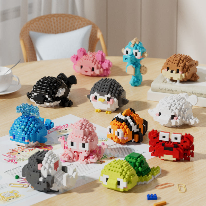 Interactive Mini Ocean Building Blocks