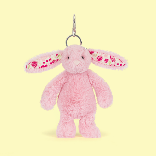 Jellycat Blushkin Blossom Bunny Bag Charm