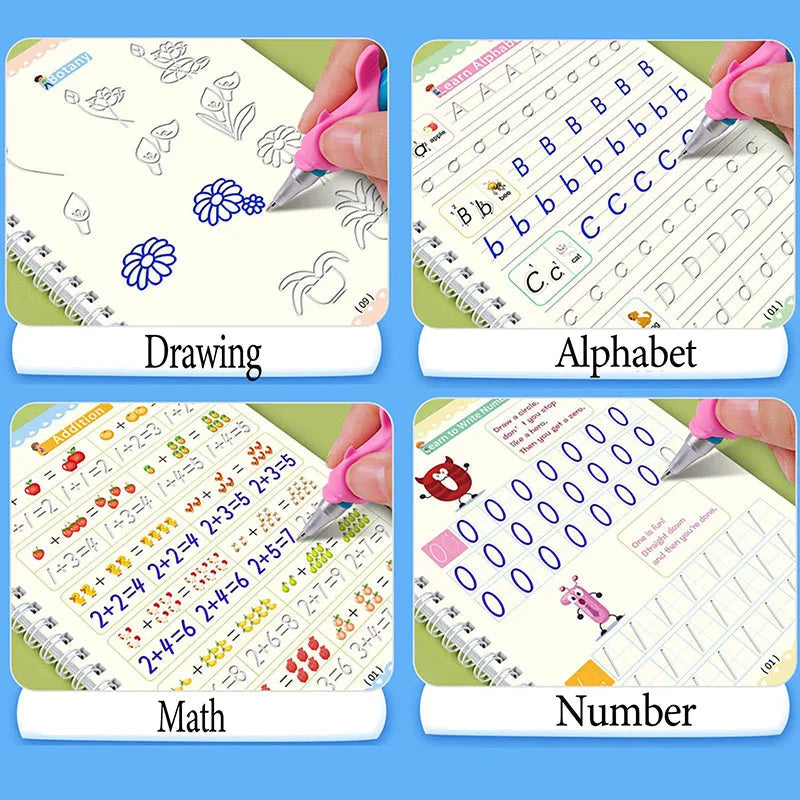 Magic Practice Copybook – Preschools (4xSet)