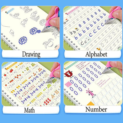 Magic Practice Copybook – Preschools (4xSet)