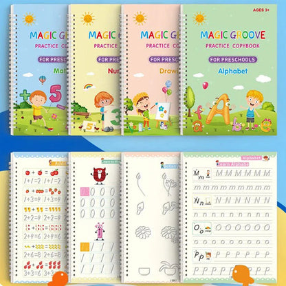 Magic Practice Copybook – Preschools (4xSet)
