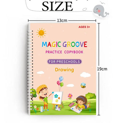 Magic Practice Copybook – Preschools (4xSet)