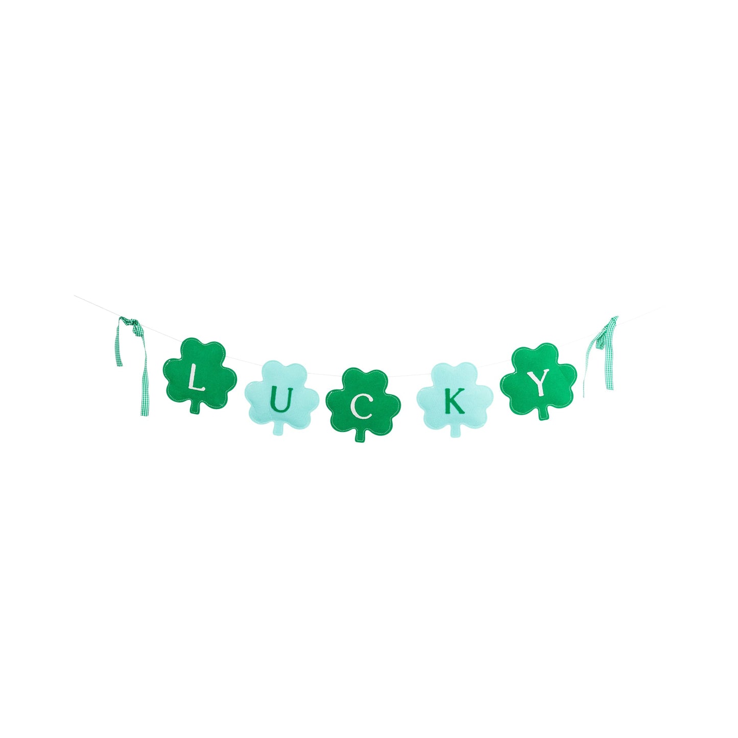 Shamrock Felt Banner for Party Decor