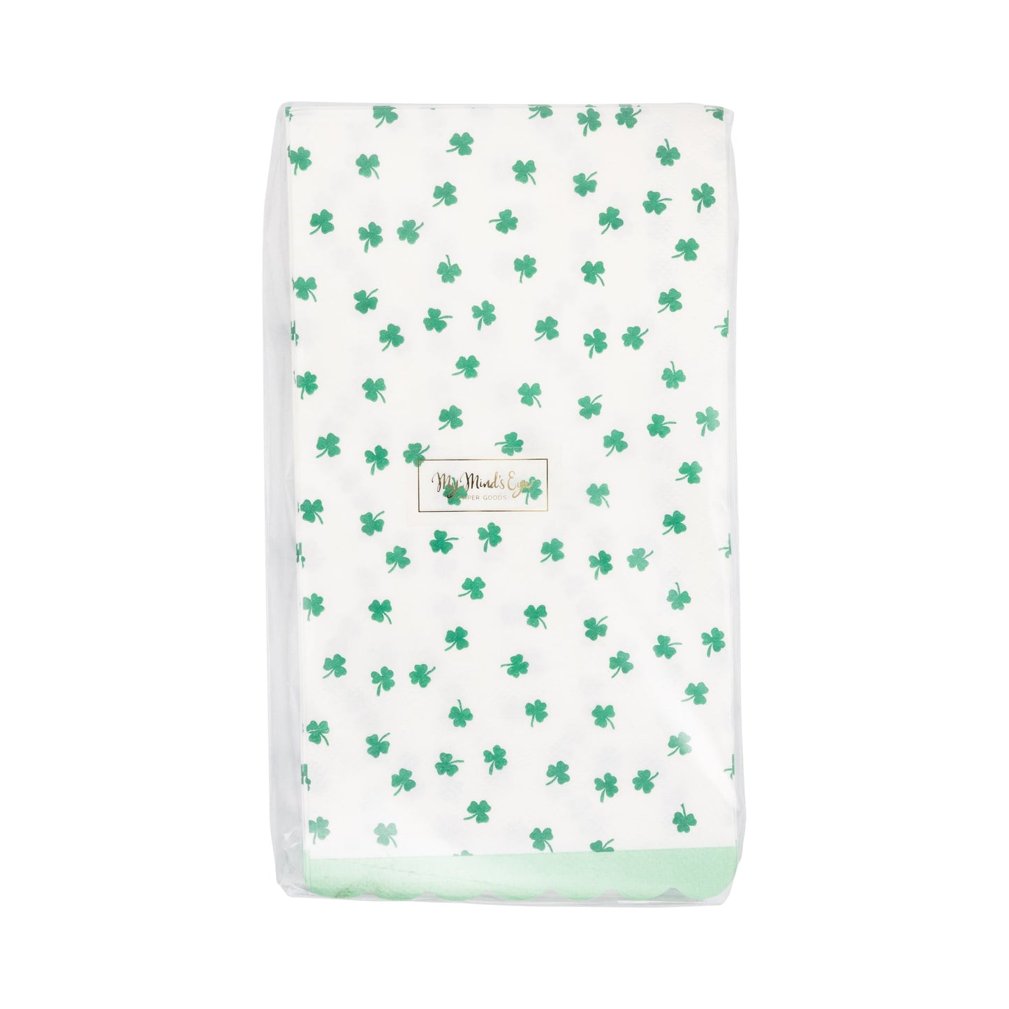 Clover Pattern Paper Dinner Napkins, 24 ct