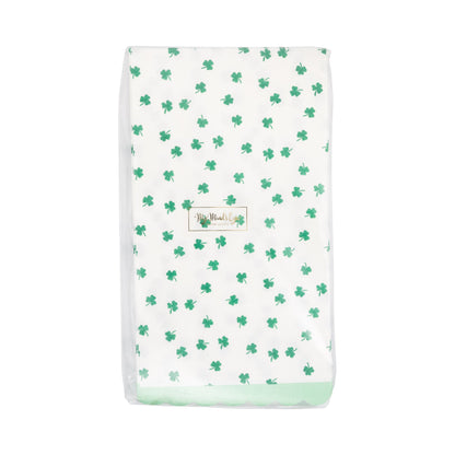 Clover Pattern Paper Dinner Napkins, 24 ct