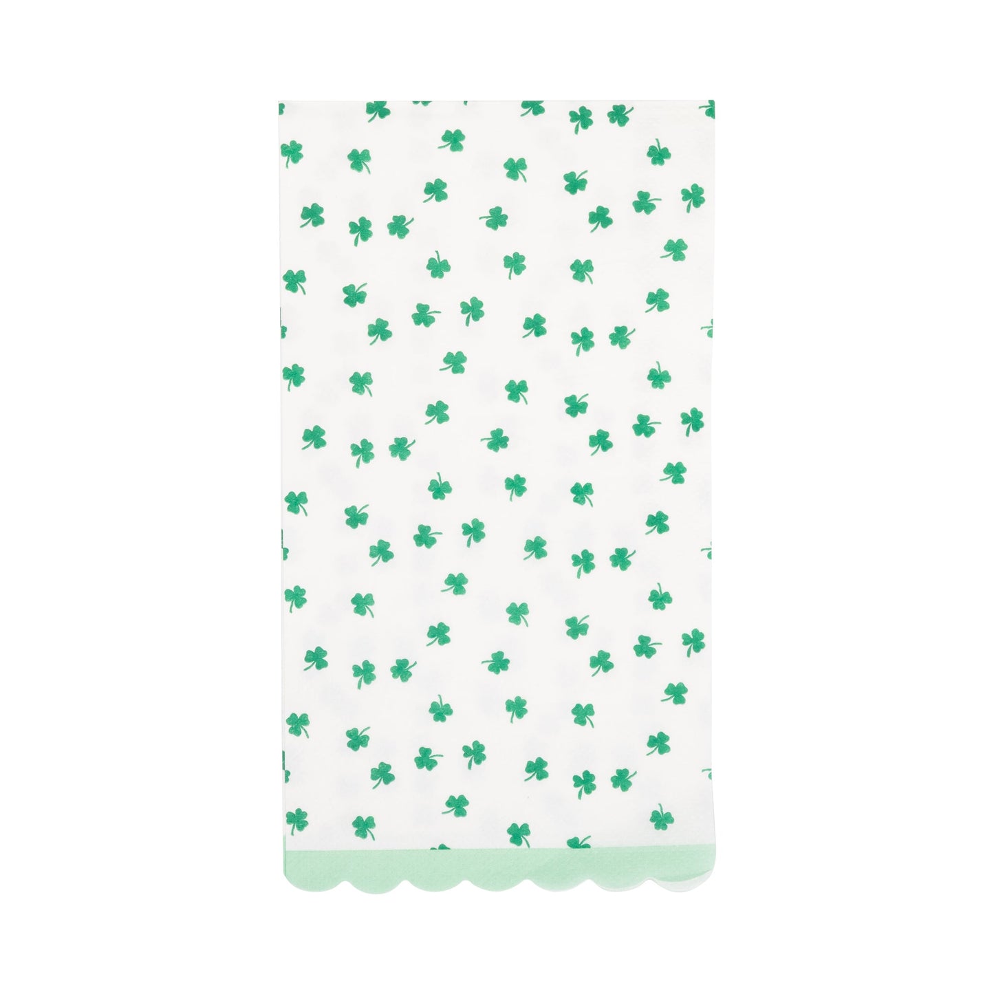 Clover Pattern Paper Dinner Napkins, 24 ct