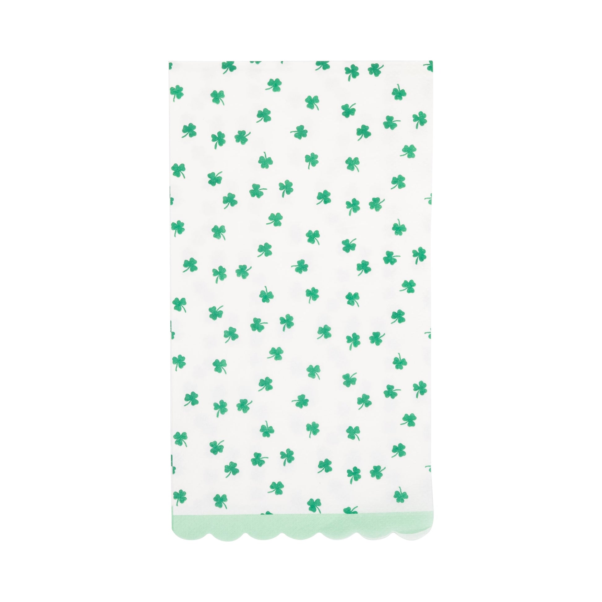 Clover Pattern Paper Dinner Napkins, 24 ct