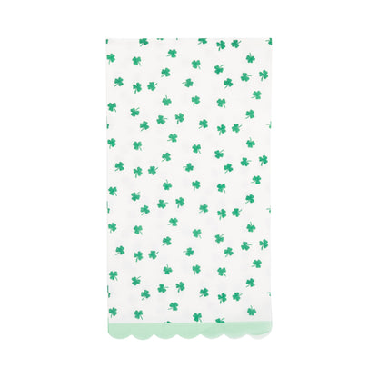 Clover Pattern Paper Dinner Napkins, 24 ct