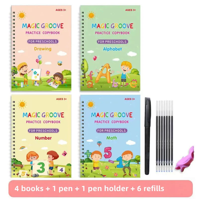Magic Practice Copybook – Preschools (4xSet)