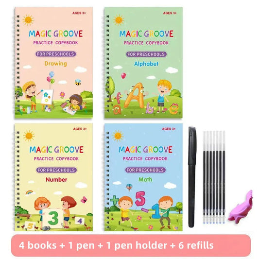 Magic Practice Copybook – Preschools (4xSet)