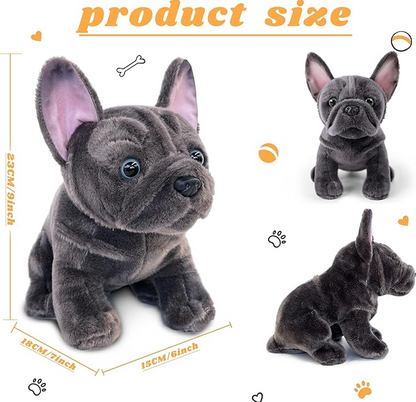 Sweater French Bulldog Purple 19cm
