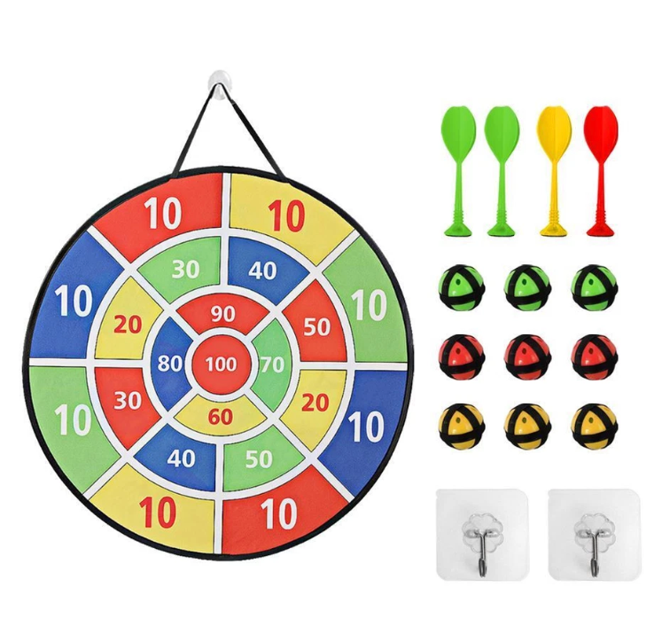 Interactive Giant Sticky Ball Target Game