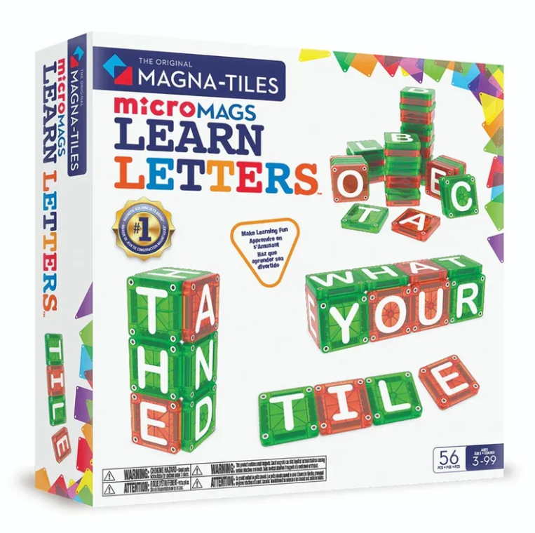 Interactive Magnetic Alphabet Learning Tiles